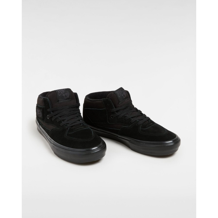 Damen Vans Skateschuhe | Skate Half Cab Schuhe Schwarz