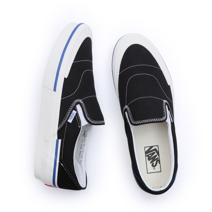 Damen Vans Classics | Slip-On Reconstruct Schuhe Schwarz