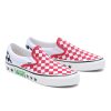 Damen Vans Classics | Diamond Check Classic Slip-On 98 Dx Schuhe Rot