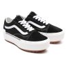 Damen Vans Classics | Old Skool Stacked Schuhe Aus Wildleder Schwarz