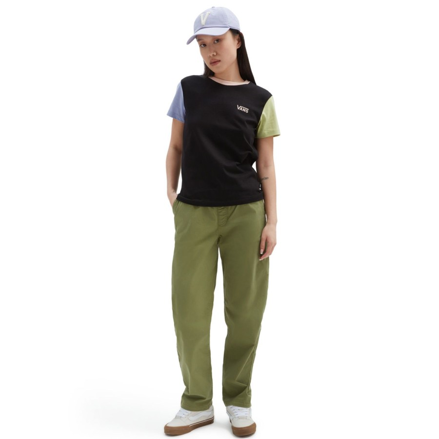 Damen Vans Hosen & Chinos | Range Relaxed Hose Grun