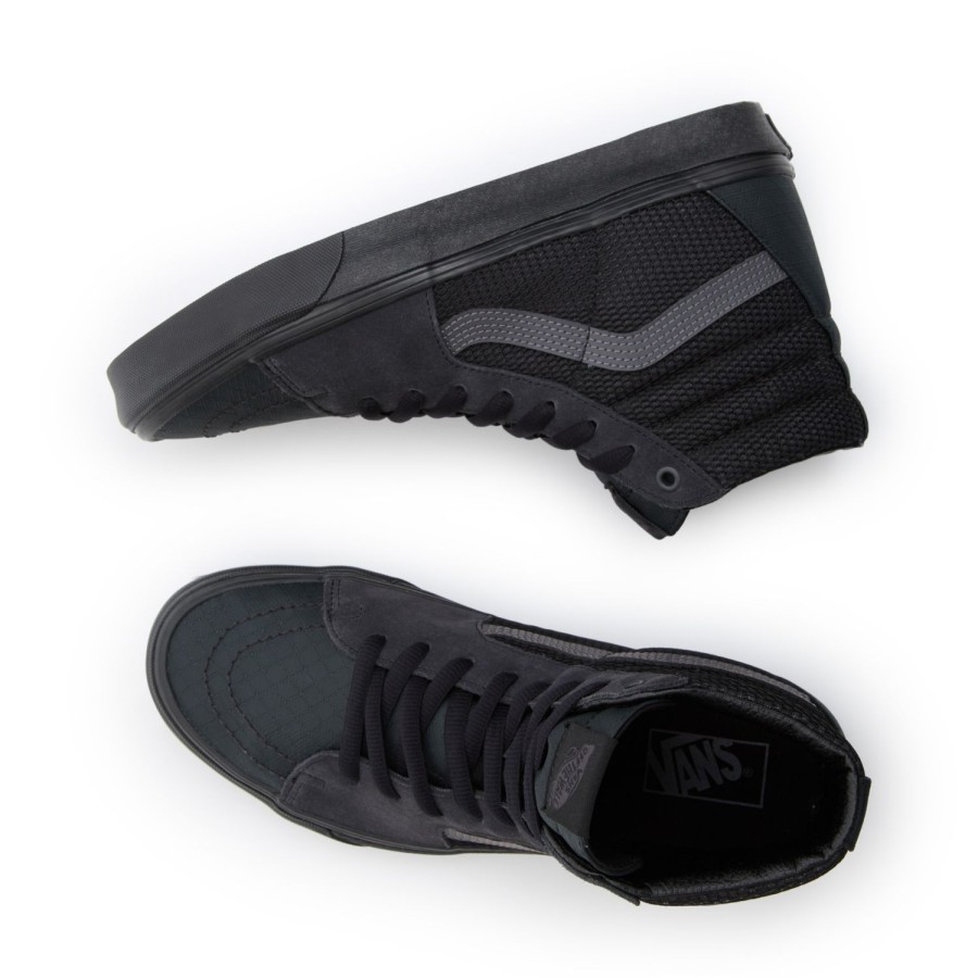 Damen Vans Classics | Ballistic Mix Sk8-Hi Schuhe Schwarz