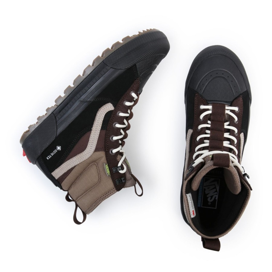 Damen Vans Mte Schuhe | Og Sk8-Hi Gore-Tex Mte-3 Schuhe Schwarz, Braun