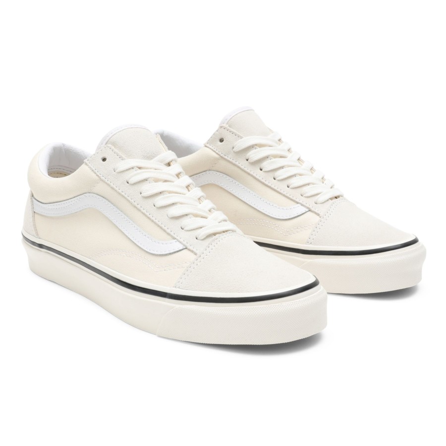 Damen Vans Classics | Anaheim Factory Old Skool 36 Dx Schuhe Weis