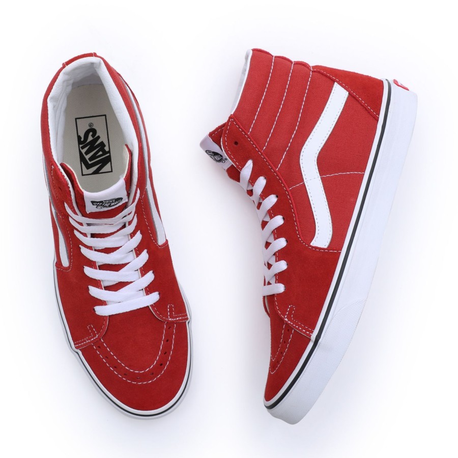 Damen Vans High-Top-Schuhe | Sk8-Hi Schuhe Rot