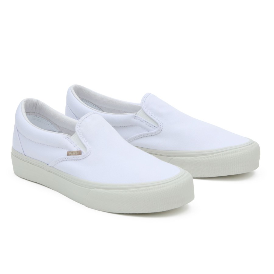 Damen Vans Slip-On-Schuhe | Vault By Vans X Jjjjound Classic Slip-On Lx Schuhe Weis