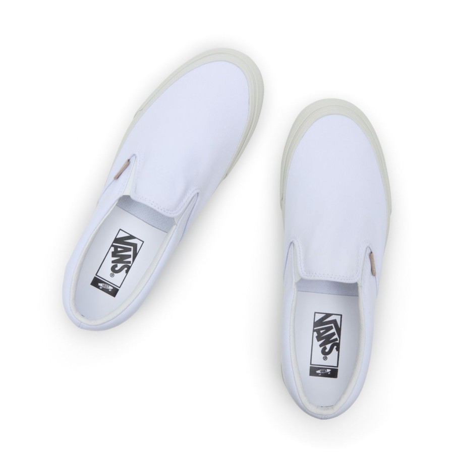 Damen Vans Slip-On-Schuhe | Vault By Vans X Jjjjound Classic Slip-On Lx Schuhe Weis