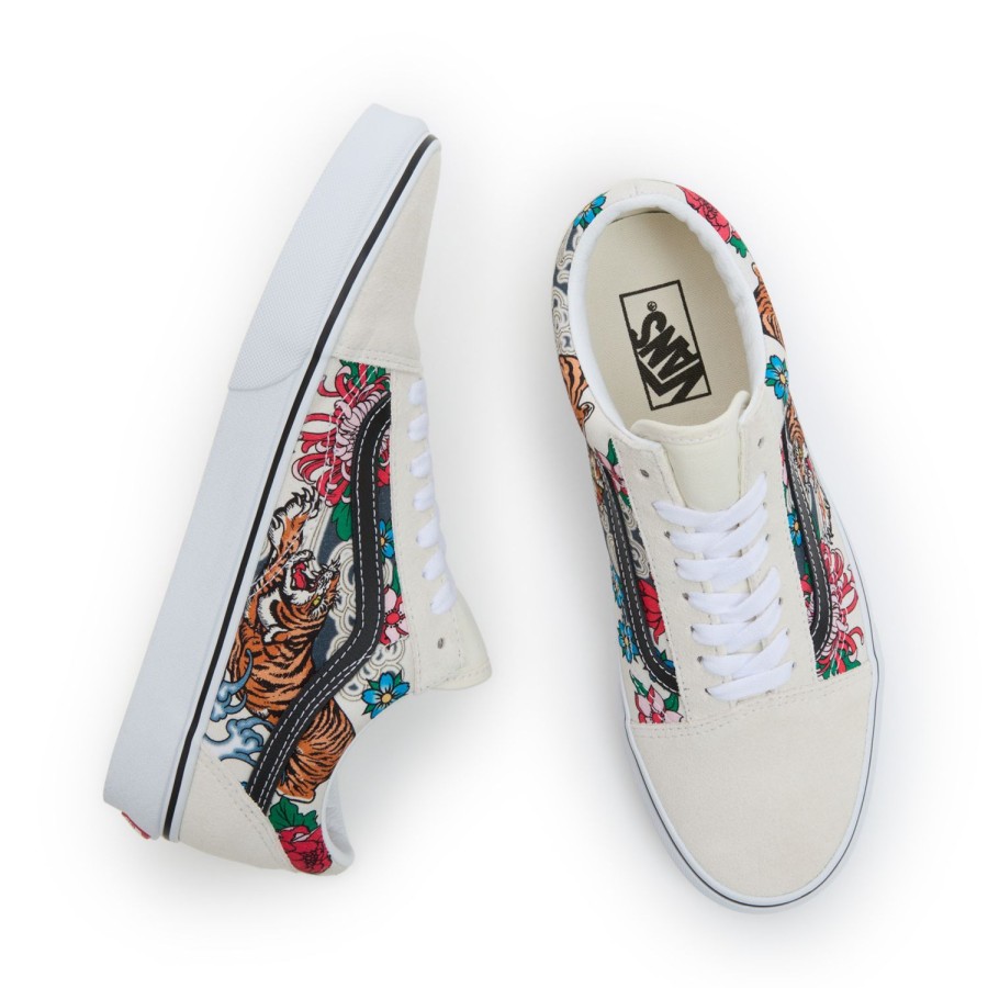 Damen Vans Classics | Old Skool Tiger Floral Schuhe Multicolour