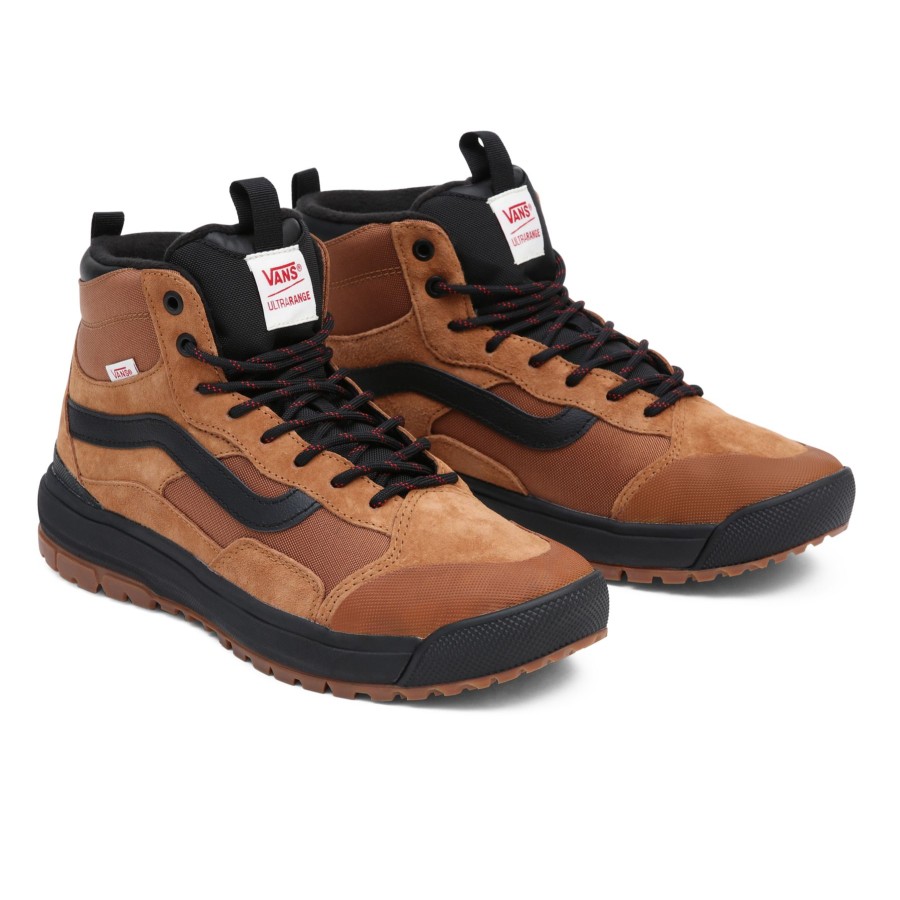 Damen Vans Mte Schuhe | Ultrarange Exo Hi Mte-1 Schuhe Braun, Orange