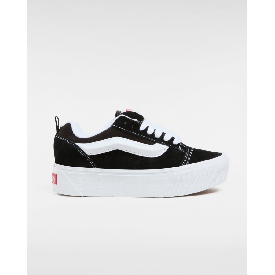 Damen Vans Plateauschuhe | Knu Stack Schuhe Schwarz