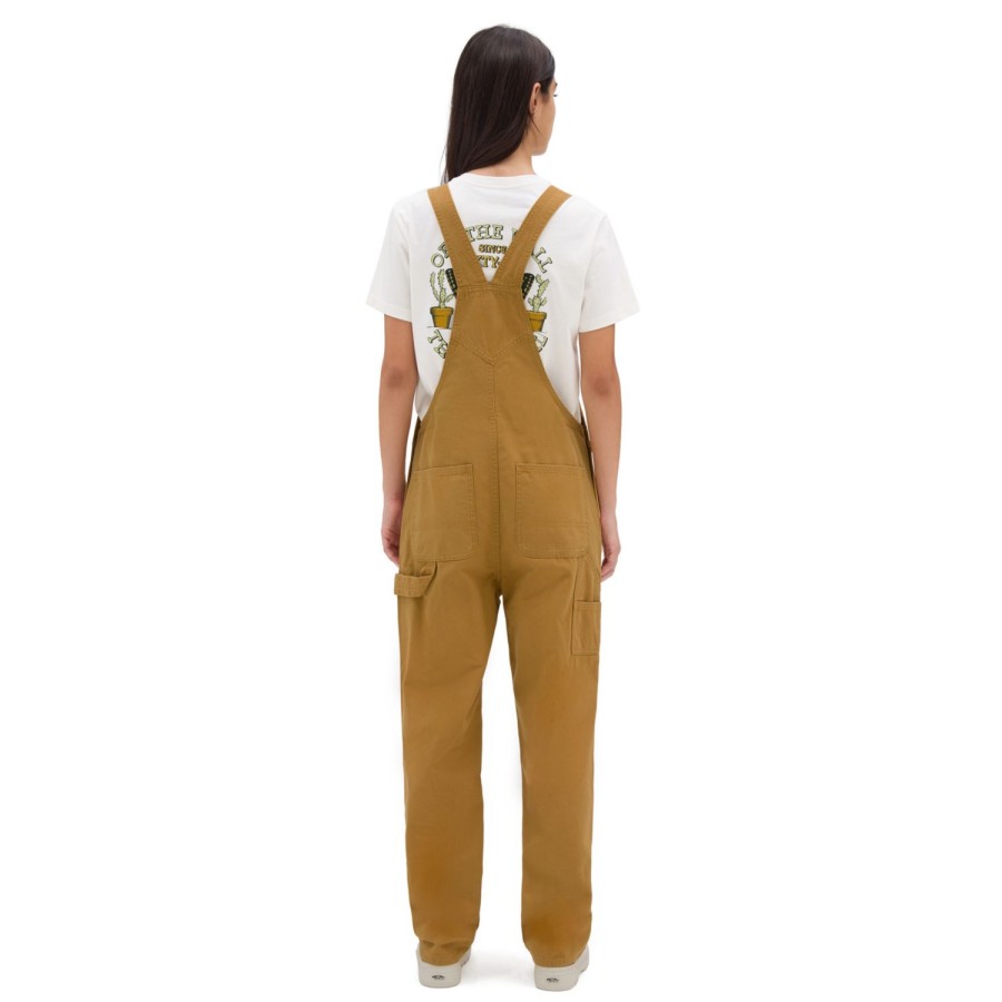 Damen Vans Hosen & Chinos | Ground Work Overall Braun