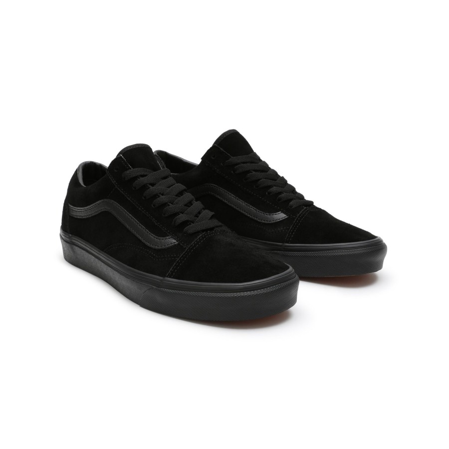 Herren Vans Classics | Suede Old Skool Schuhe Schwarz