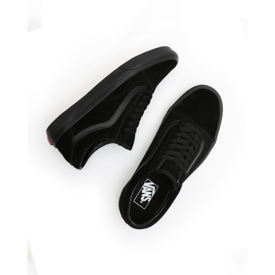 Herren Vans Classics | Suede Old Skool Schuhe Schwarz