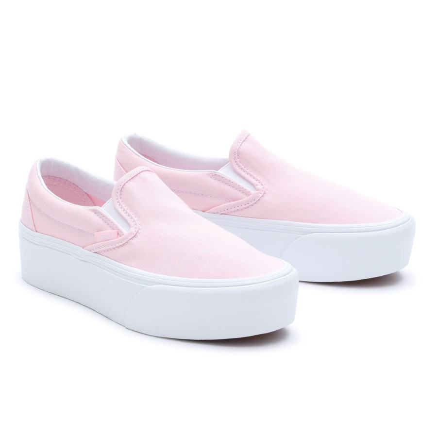 Damen Vans Slip-On-Schuhe | Classic Slip-On Stackforms Schuhe Rosa