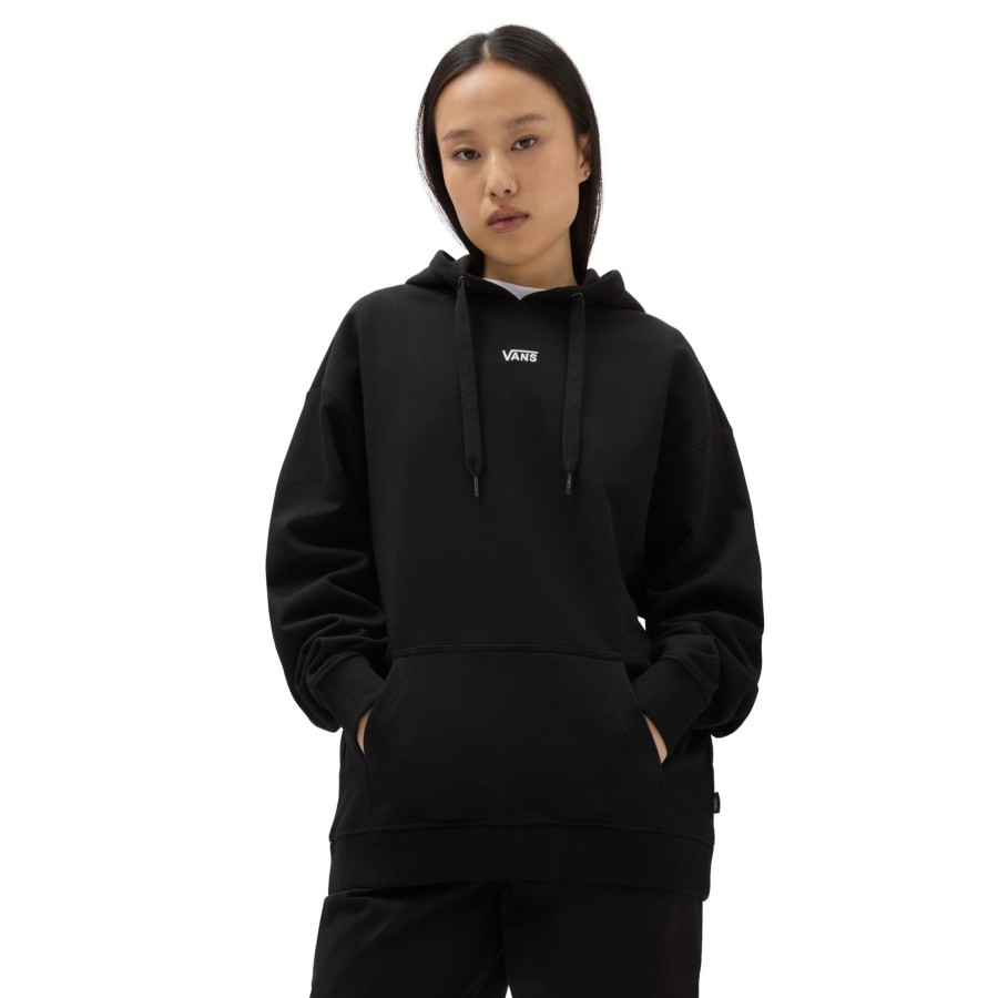 Damen Vans Kapuzenpullover & Pullover | Flying V Kapuzenpullover Schwarz