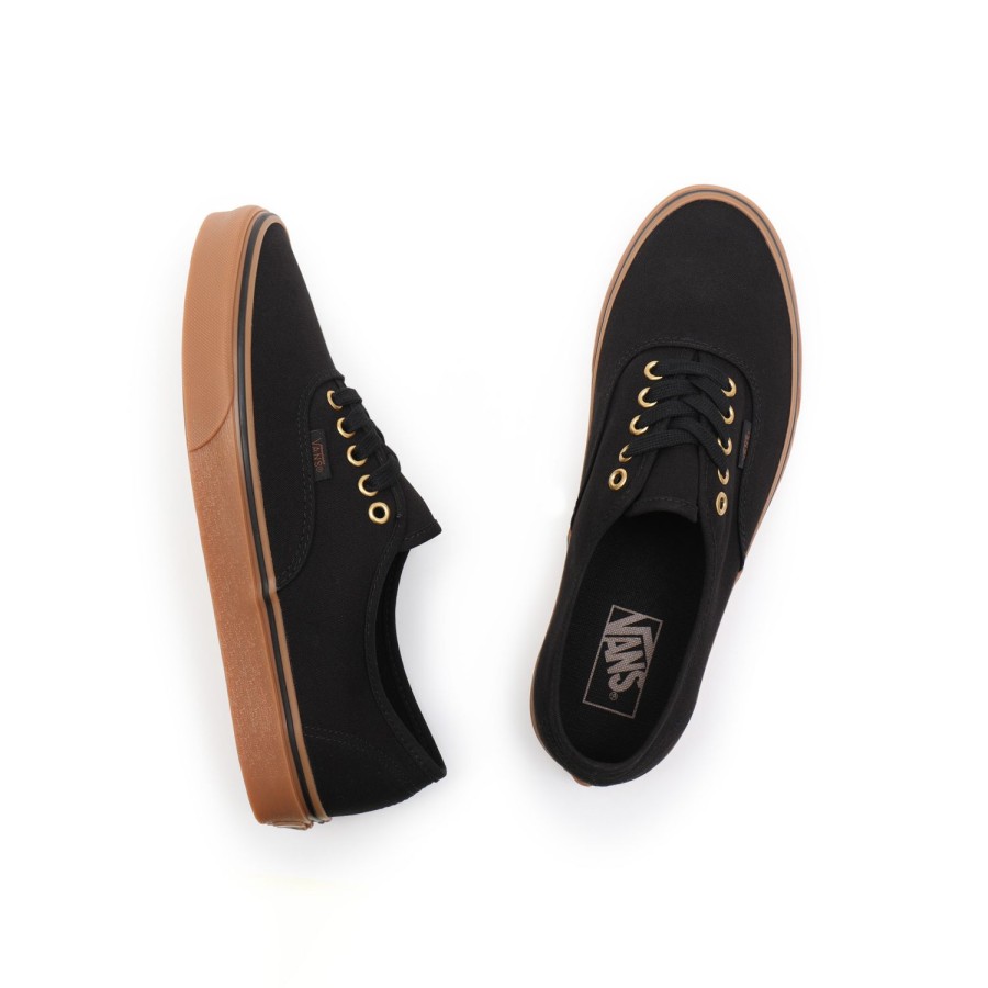 Damen Vans Classics | Gum Authentic Schuhe Schwarz, Braun