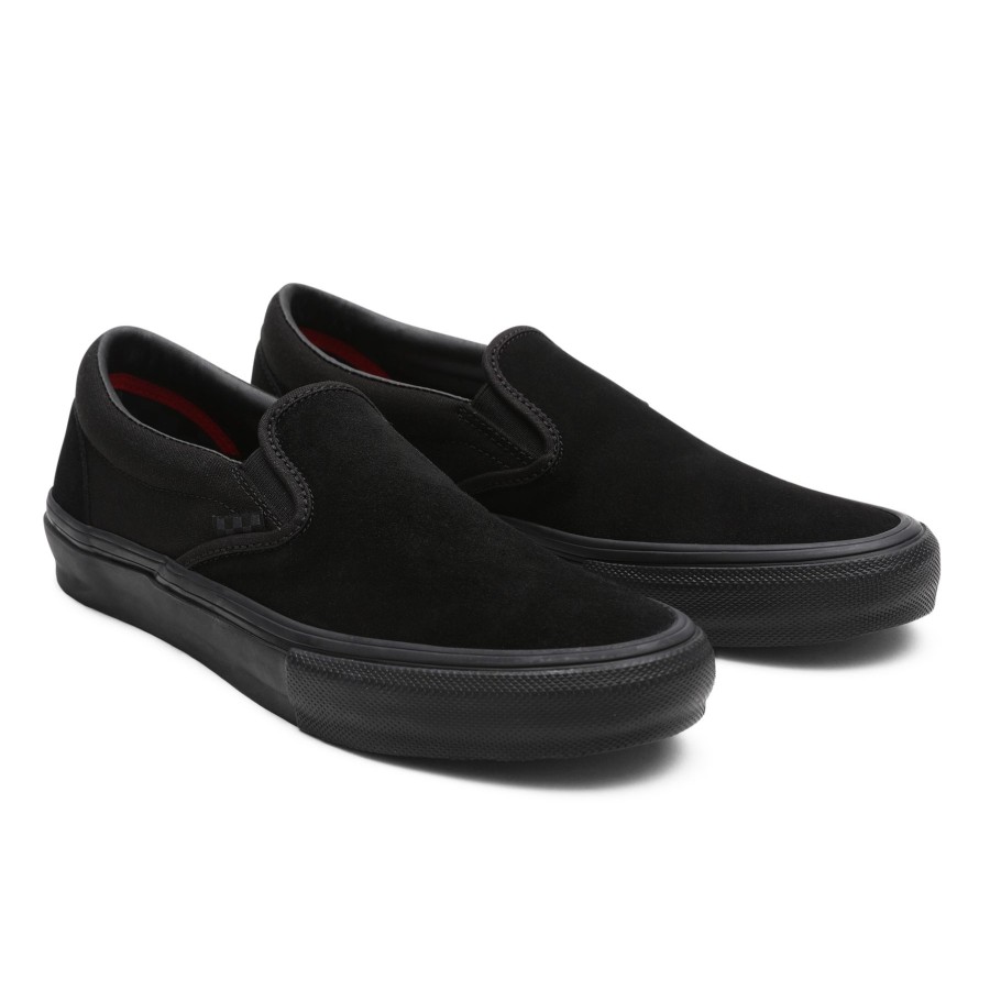 Damen Vans Skateschuhe | Slip-On Skateschuhe Schwarz