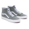 Damen Vans Classics | Pig Suede Sk8-Hi Schuhe Grau