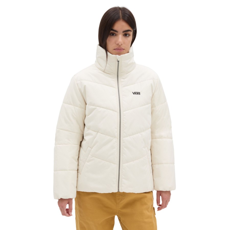 Damen Vans Jacken & Mantel | Foundry Mte Pufferjacke Beige