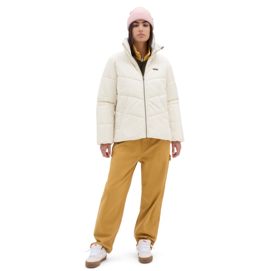 Damen Vans Jacken & Mantel | Foundry Mte Pufferjacke Beige