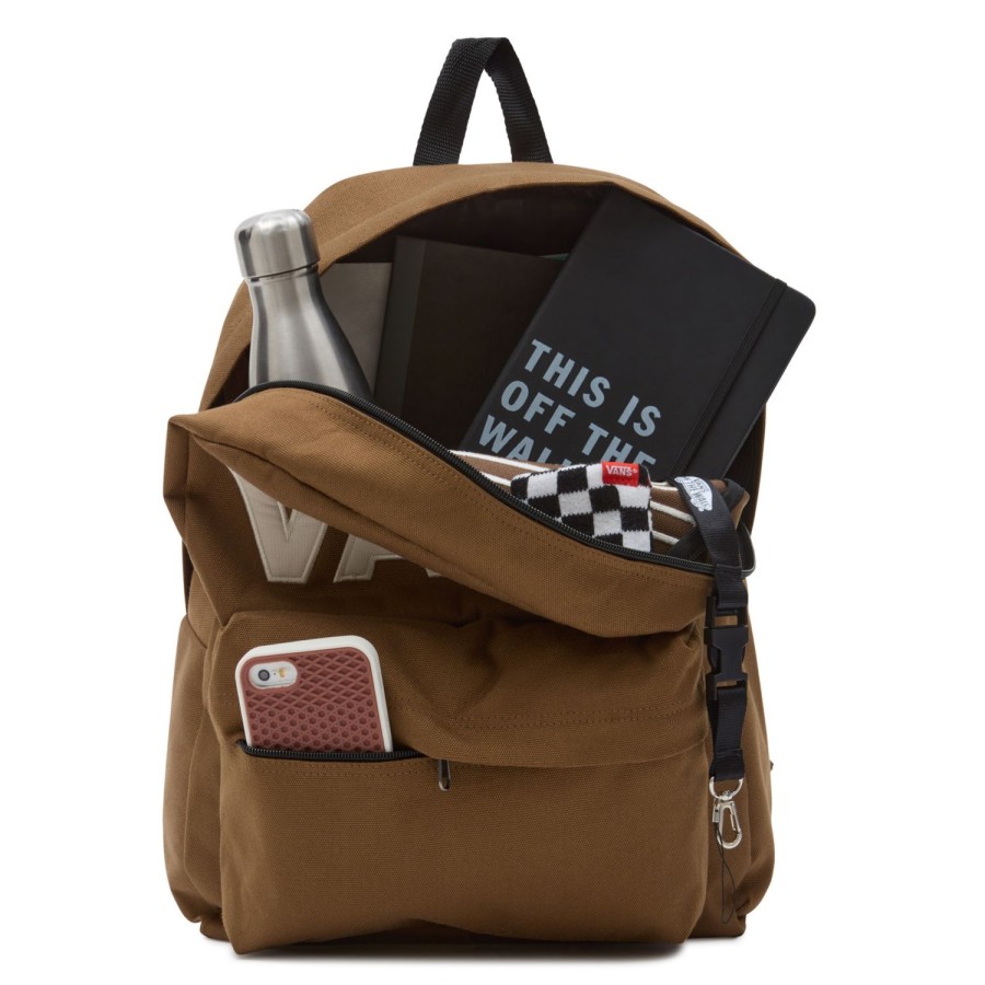 Damen Vans Taschen & Rucksacke | Old Skool Drop V Rucksack Braun