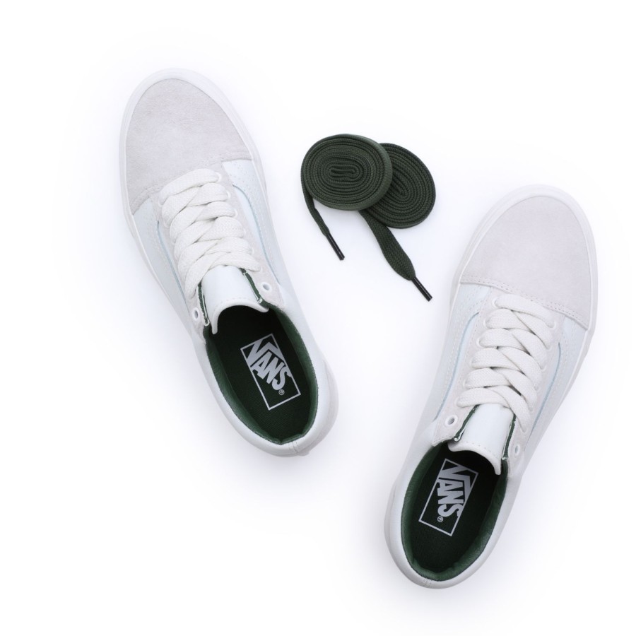 Damen Vans Classics | Oversized Laces Old Skool Schuhe Weis