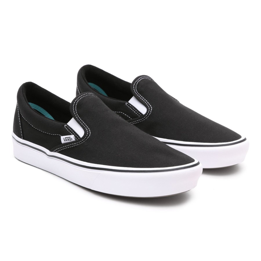 Herren Vans Classics | Classic Comfycush Slip-On Schuhe Schwarz