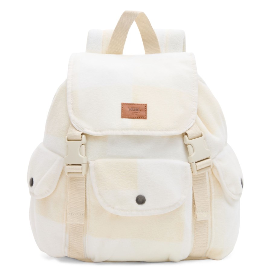 Damen Vans Taschen & Rucksacke | Winter Checker Rucksack Beige