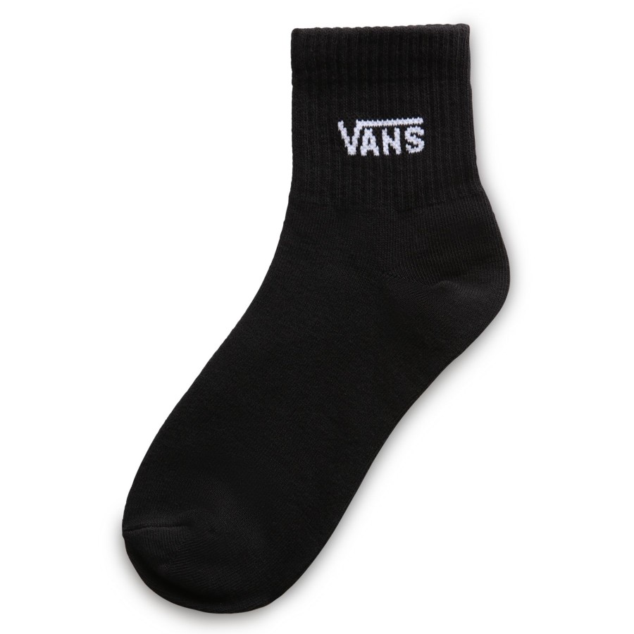 Damen Vans Socken | Half Crew Socken 36,5-41 (1 Paar) Schwarz