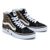 Damen Vans Classics | Leopard Sk8-Hi Bolt Schuhe Schwarz