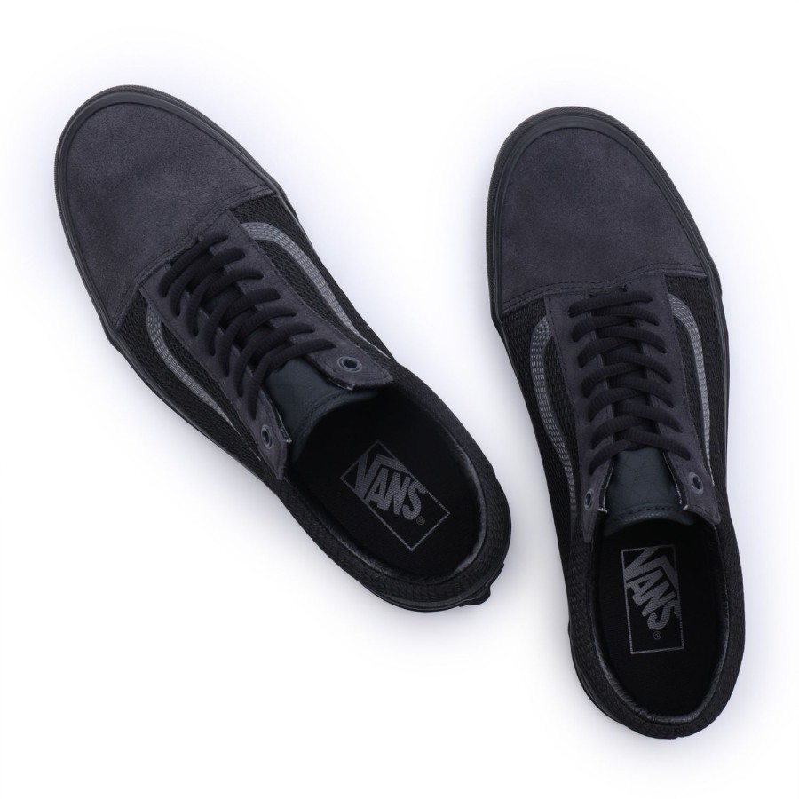 Damen Vans Low-Top Sneaker | Ballistic Mix Old Skool Schuhe Schwarz