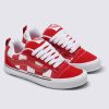 Damen Vans Low-Top Sneaker | Knu Skool Schuhe Rot