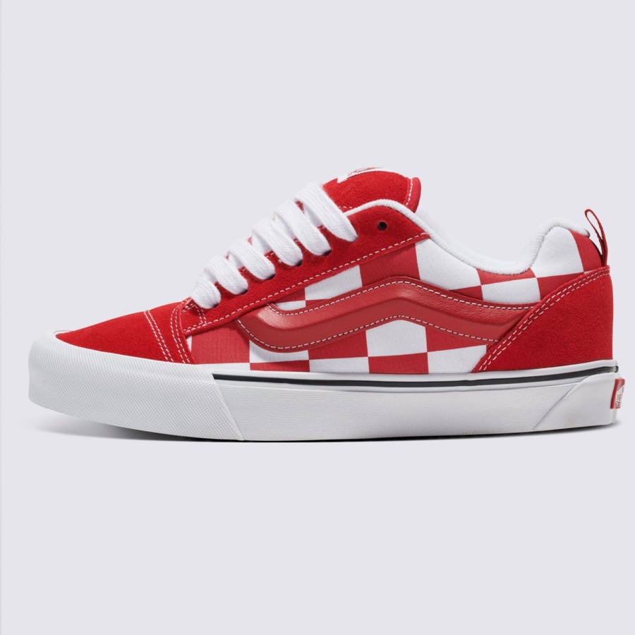 Damen Vans Low-Top Sneaker | Knu Skool Schuhe Rot