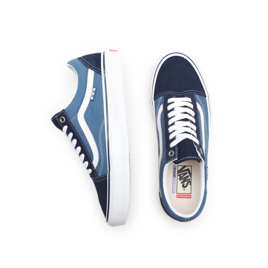 Damen Vans Low-Top Sneaker | Old Skool Skateschuhe Blau