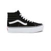 Damen Vans Plateauschuhe | Suede Sk8-Hi Platform 2.0 Schuhe Schwarz