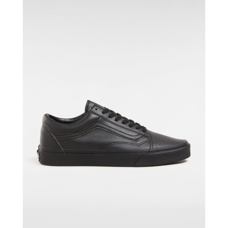 Damen Vans Low-Top Sneaker | Classic Tumble Old Skool Schuhe Schwarz