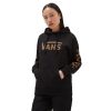 Damen Vans Kapuzenpullover & Pullover | Wyld Tangle Animal Boyfriend Fit Hoodie Schwarz