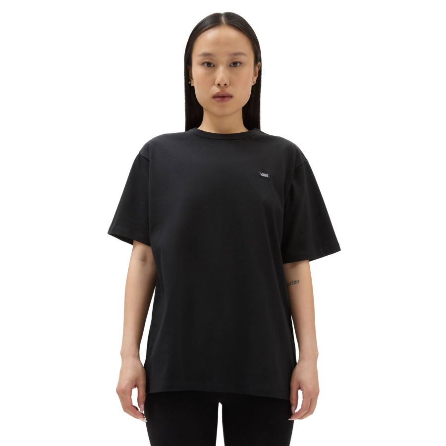 Damen Vans T-Shirts & Oberteile | Off The Wall T-Shirt Schwarz