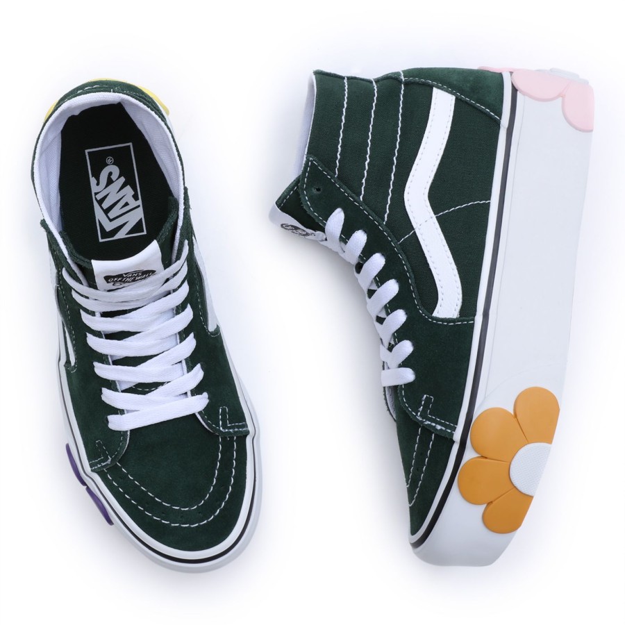 Damen Vans Classics | Sk8-Hi Tapered Stackform Osf Schuhe Grun, Grau