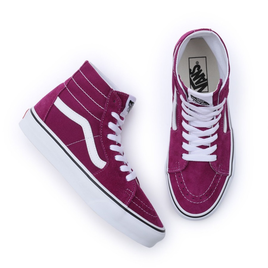 Damen Vans High-Top-Schuhe | Color Theory Sk8-Hi Tapered Schuhe Violett