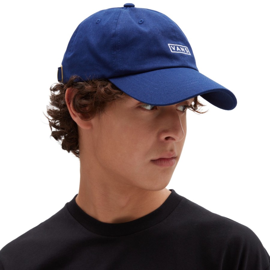 Damen Vans Mutzen, Caps & Hute | Curved Bill Jockey Kappe Blau