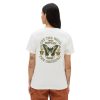 Damen Vans T-Shirts & Oberteile | Natural Fly Boyfriend T-Shirt Weis