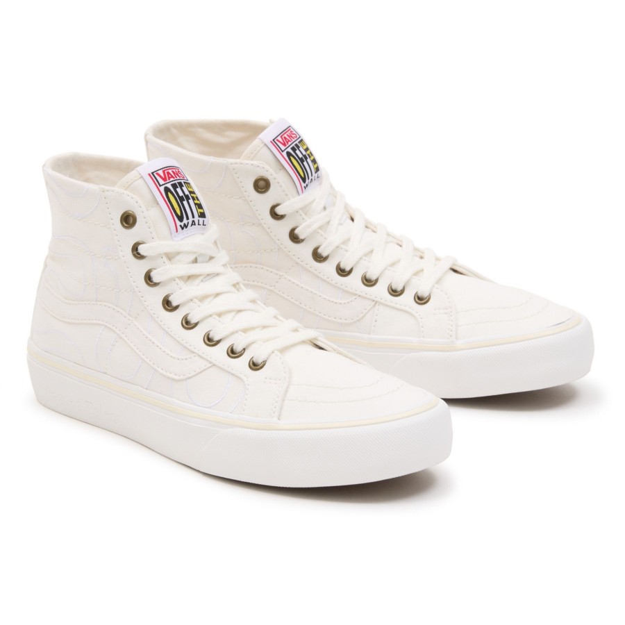 Damen Vans High-Top-Schuhe | Vans X Wasted Talent Sk8-Hi 38 Decon Vr3 Schuhe Weis