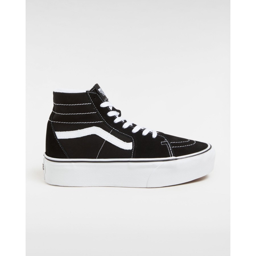 Damen Vans Classics | Sk8-Hi Tapered Stackform Schuhe Schwarz