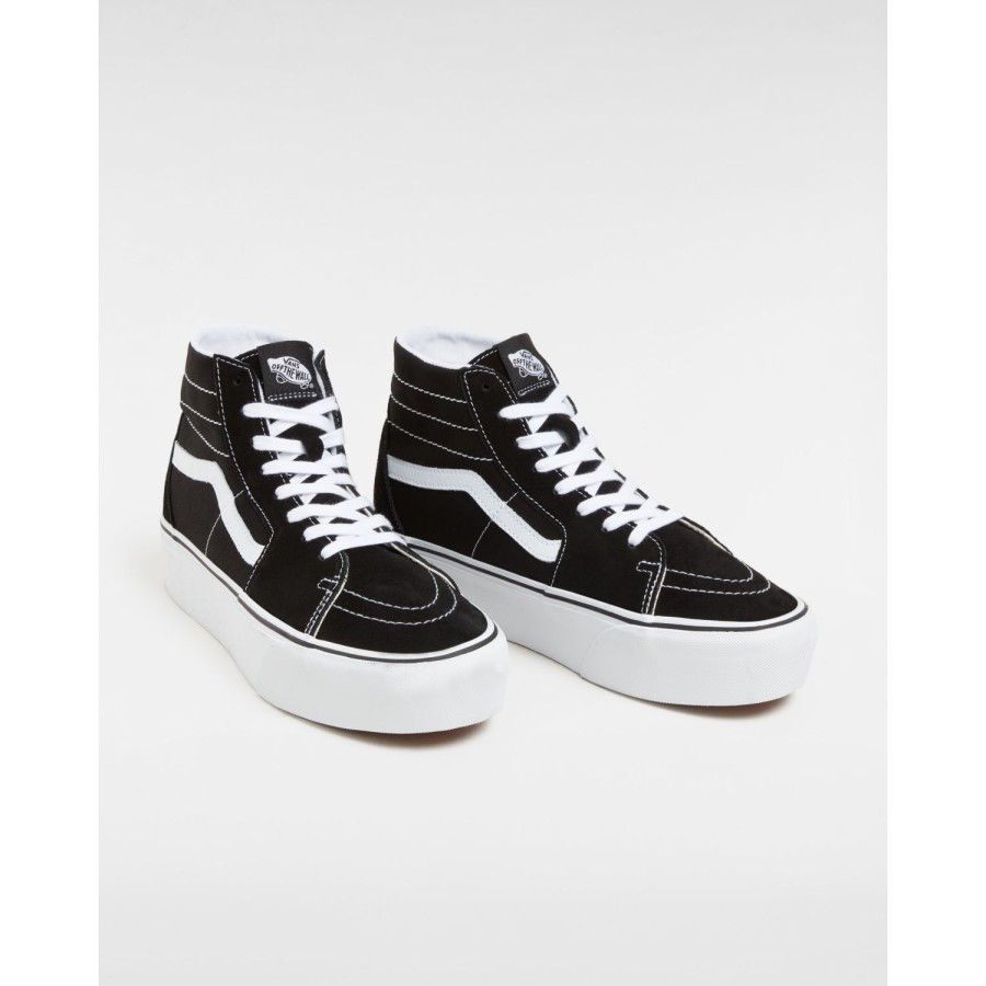 Damen Vans Classics | Sk8-Hi Tapered Stackform Schuhe Schwarz