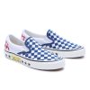 Damen Vans Classics | Diamond Check Classic Slip-On 98 Dx Schuhe Blau