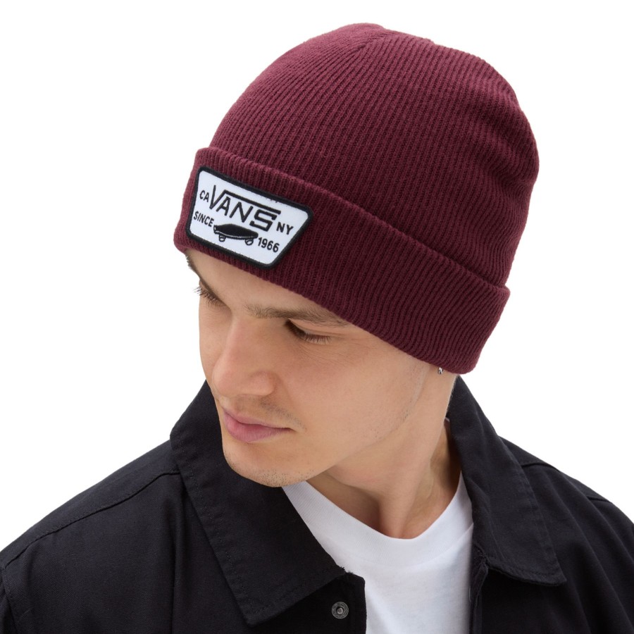 Damen Vans Mutzen, Caps & Hute | Milford Beanie-Mutze Rot