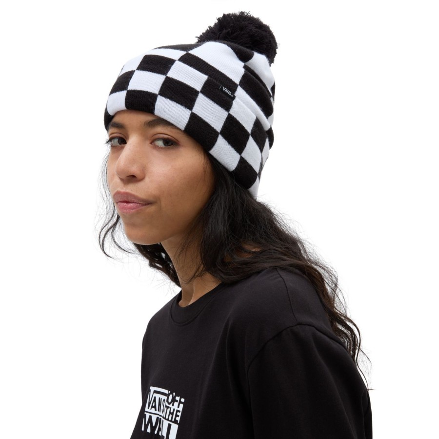 Damen Vans Mutzen, Caps & Hute | Spirit Pom Beanie Schwarz