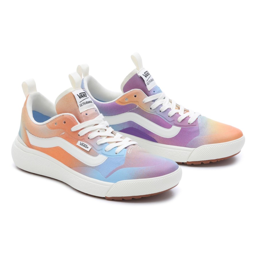 Damen Vans Low-Top Sneaker | Aura Fade Ultrarange Exo Schuhe Multicolour