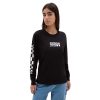 Damen Vans T-Shirts & Oberteile | Jinx Boyfriend Langarmshirt Schwarz